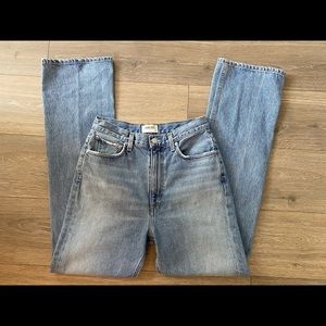 AGOLDE high rise flare jeans size 27